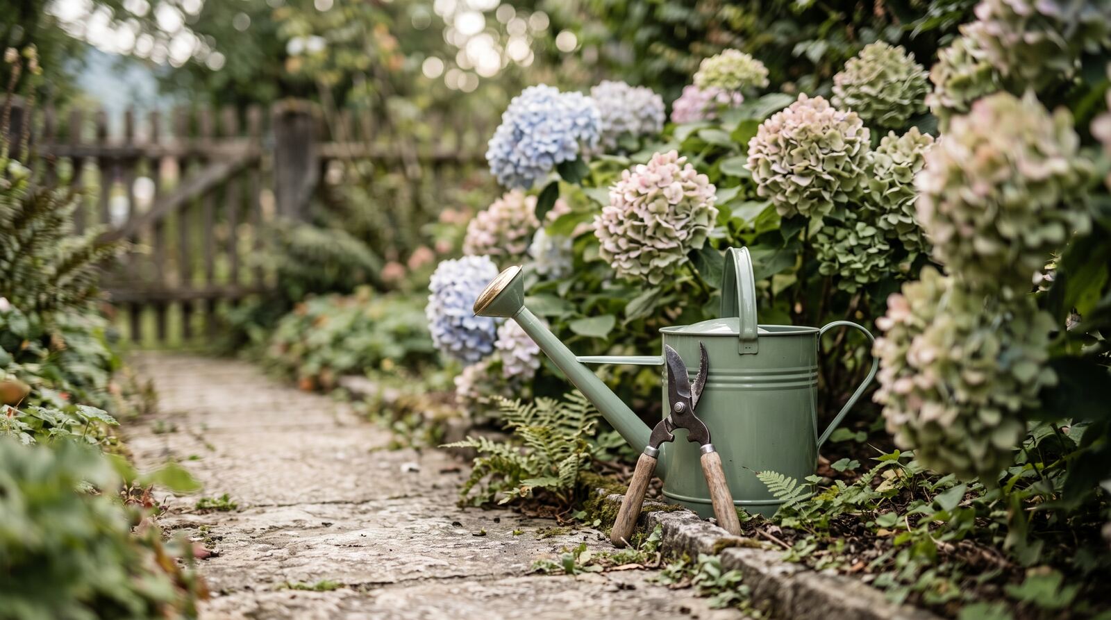 Jardin entretenu